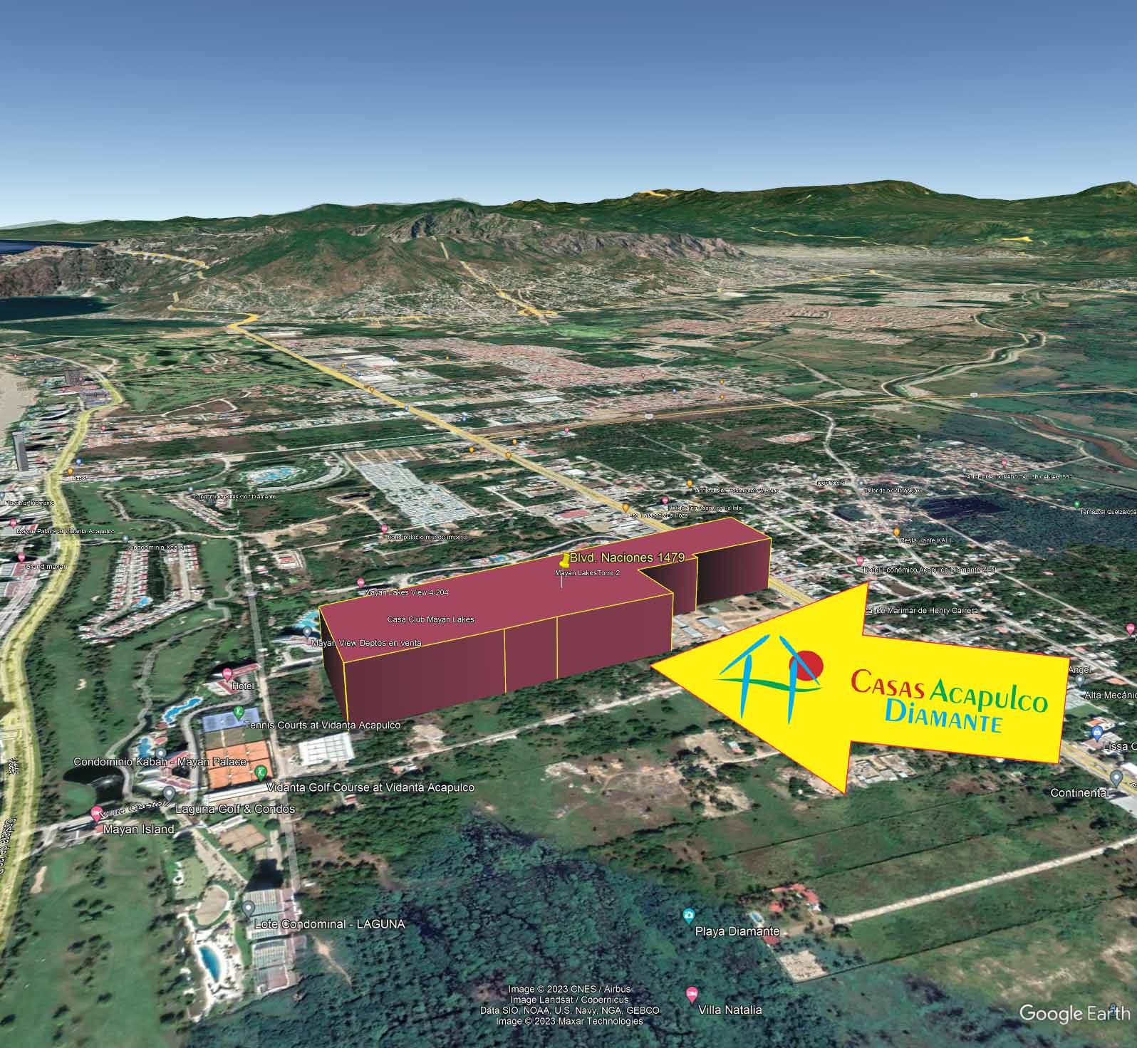 Terreno Blvd. Naciones 1479 - Vista área 2